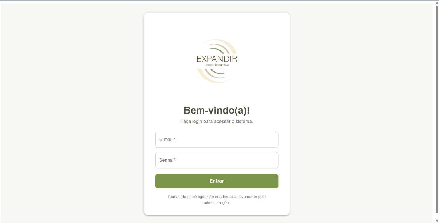 Screenshot do projeto Expandir Terapia Integrativa